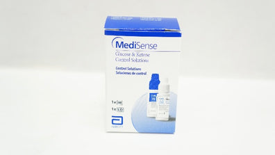 Abbott 80139-04 MediSense Glucose & Ketone Control Solutions 4mL Each